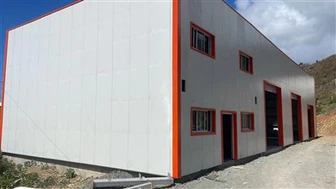 سازه فولادی ساختمان صنعتی